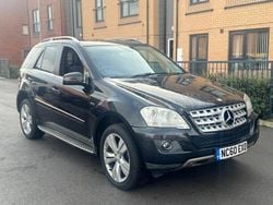 Black Used 2010 Mercedes ML300 SUV | £3,995 (Good price)