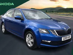 Blue Used 2019 Skoda Octavia SE Hatchback | £13,250 (Fair price)