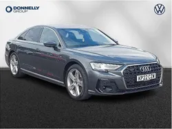 Grey Used 2022 Audi A8L S-Line Sedan | £39,990 (Fair price)
