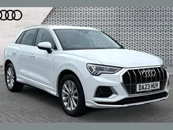 White Used 2023 Audi Q3 Sport SUV | £26,105 (Good price)