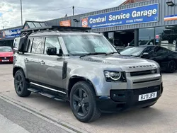 Silver Used 2021 Land Rover Defender HSE Dynamic SUV | £50,995 (Expensive)