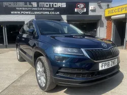 Blue Used 2018 Skoda Karoq SE L SUV | £9,895 (Fair price)