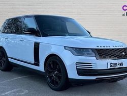White Used 2018 Land Rover Range Rover Vogue SUV | £33,499 (A bit pricey)