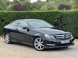 Black Used 2012 Mercedes C180 AMG Coupe | £7,495 (Fair price)