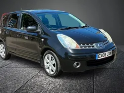 Black Used 2008 Nissan Note Acenta MPV | £2,395 (Fair price)