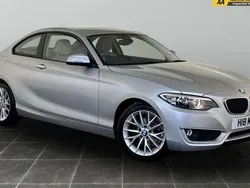 Silver Used 2015 BMW 218 Comfort Edition Coupe | £13,295 (Fair price)