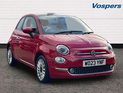 Red Used 2023 Fiat 500 Hatchback | £10,750 (Fair price)