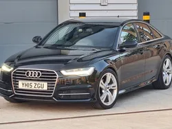 White Used 2015 Audi A6 S-Line Sedan | £7,995 (Fair price)