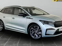 Silver Used 2021 Skoda Enyaq iV SportLine SUV | £23,795 (Fair price)