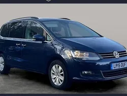 Blue Used 2015 VW Sharan SE MPV | £3,990 (Good price)