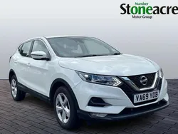 White Used 2020 Nissan Qashqai Acenta Premium SUV | £10,495 (Good price)