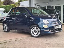 Blue Used 2021 Fiat 500 Dolcevita Hatchback | £9,195 (Fair price)