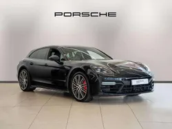 Jet black metallic Used 2019 Porsche Panamera Turbo Sport Turismo Sedan | £58,990