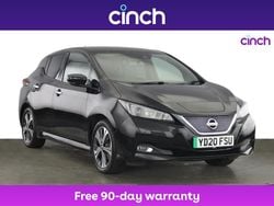 Black Used 2020 Nissan Leaf N-Connecta Hatchback | £10,049 (Fair price)