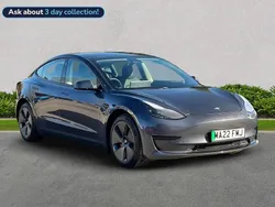 Grey Used 2022 Tesla Model 3 Standard Range Sedan | £19,999 (Expensive)