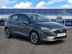 Grey Used 2022 Ford Fiesta Titanium Hatchback | £14,795 (A bit pricey)