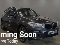 Grey Used 2019 BMW X3 M Sport SUV | £31,490 (Good price)