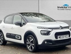 White Used 2023 Citroën C3 PureTech Hatchback | £10,900 (Fair price)