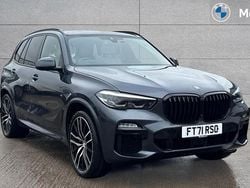 Grey Used 2021 BMW X5 M Sport SUV | £40,691 (Fair price)