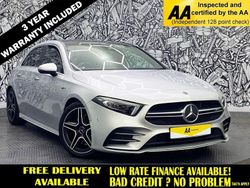 Silver Used 2019 Mercedes A35 AMG Premium Plus Hatchback | £21,695 (Fair price)