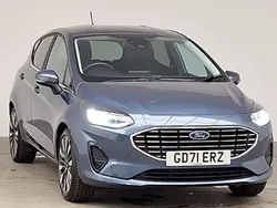 Blue Used 2022 Ford Fiesta Titanium Hatchback | £17,498 (A bit pricey)