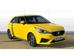 Yellow Used 2022 MG MG3 Excite Hatchback | £9,915 (Fair price)