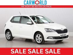 White Used 2019 Skoda Fabia SE Hatchback | £5,700 (Good price)