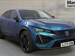 Blue Used 2023 Peugeot 408 GTi Sedan | £21,903 (Fair price)