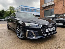 Black Used 2020 Audi A5 Sportback S-Line Hatchback | £21,425 (Fair price)