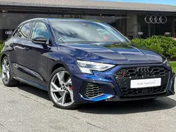 Blue Used 2024 Audi S3 Black Edition Hatchback | £38,795 (Fair price)