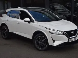 Pearl white Used 2022 Nissan Qashqai S SUV | £20,990 (Fair price)