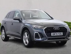 Grey Used 2024 Audi Q5 S-Line SUV | £39,569 (Fair price)