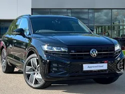 Grenadilla black metallic Used 2025 VW Touareg Black Edition SUV | £52,238 (Fair price)