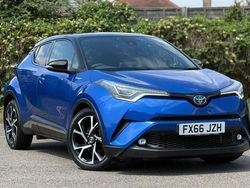 Blue Used 2017 Toyota C-HR SUV | £15,144 (Fair price)
