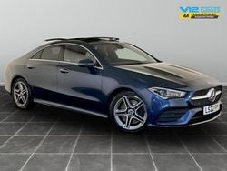 Blue Used 2022 Mercedes CLA250 AMG line Sedan | £21,595 (Fair price)