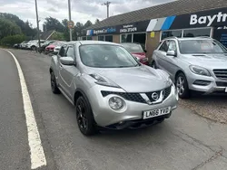 Silver Used 2016 Nissan Juke N-Connecta SUV | £6,495 (Fair price)