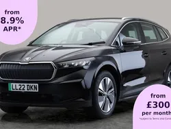 Black Used 2022 Skoda Enyaq iV ecoSuite SUV | £20,588 (Fair price)