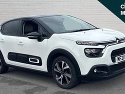 White Used 2021 Citroën C3 PureTech Hatchback | £9,841 (Fair price)