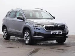 Graphite grey metallic Used 2024 Skoda Karoq SE L SUV | £20,900 (Fair price)