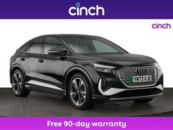 Black Used 2023 Audi Q4 e-tron S-Line SUV | £26,999 (Fair price)