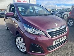 Purple Used 2018 Peugeot 108 Active Hatchback | £8,995 (Fair price)