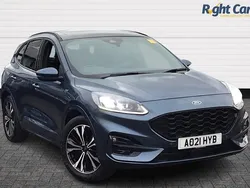 Blue Used 2021 Ford Kuga ST-Line X SUV | £15,999 (Fair price)