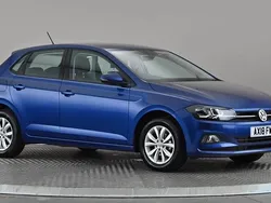 Blue Used 2018 VW Polo SE Hatchback | £11,998 (Fair price)