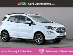 White Used 2022 Ford Ecosport ST-Line SUV | £12,797 (Fair price)