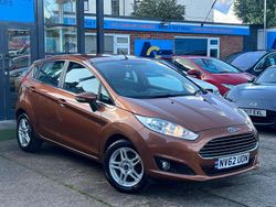 Orange Used 2013 Ford Fiesta Zetec Hatchback | £5,480 (Fair price)