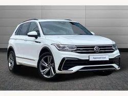 White Used 2023 VW Tiguan R-line Edition SUV | £25,750 (Fair price)