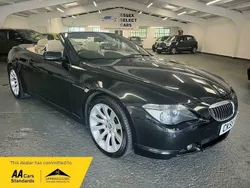 Black Used 2006 BMW 650 Cabriolet Sport Line Cabriolet | £5,250