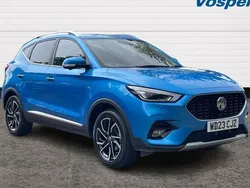 Blue Used 2023 MG ZS Exclusive Sedan | £15,450 (Fair price)