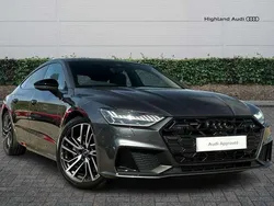 Grey Used 2025 Audi A7 Black Edition Hatchback | £50,985