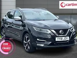 Black Used 2018 Nissan Qashqai Tekna+ SUV | £14,990 (Fair price)